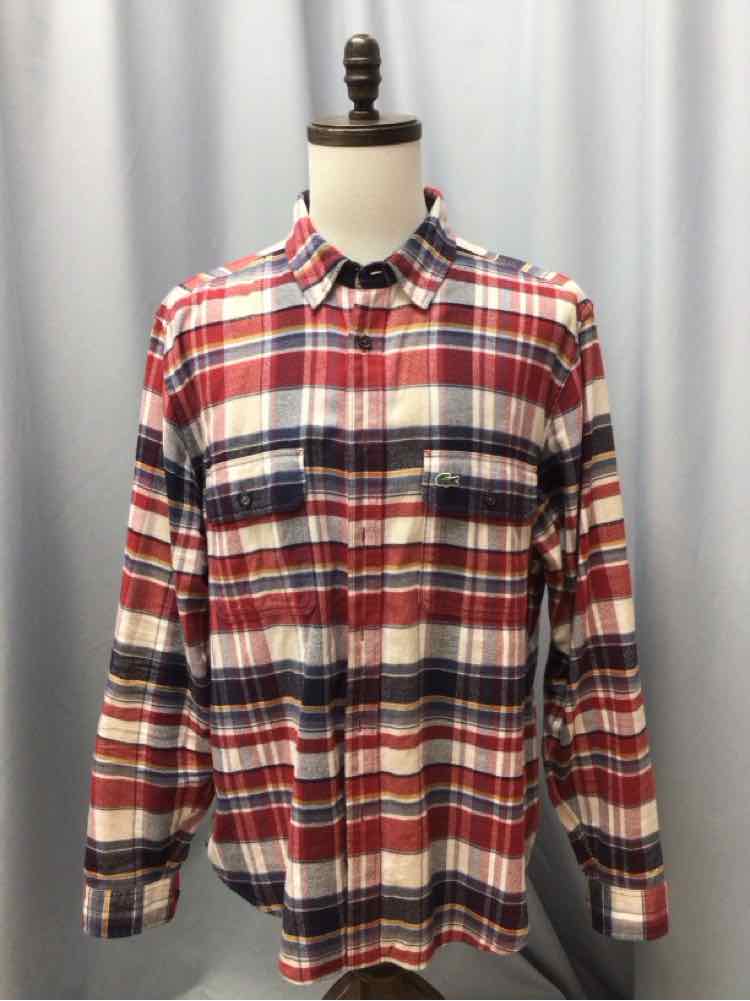 SIZE 2 X LACOSTE Men's SHIRTS