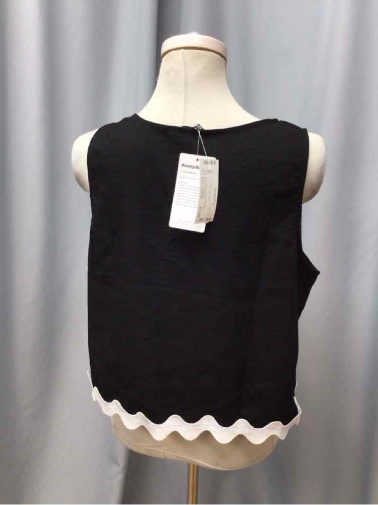 PRETTY GARBAGE SIZE LARGE Ladies BLOUSE
